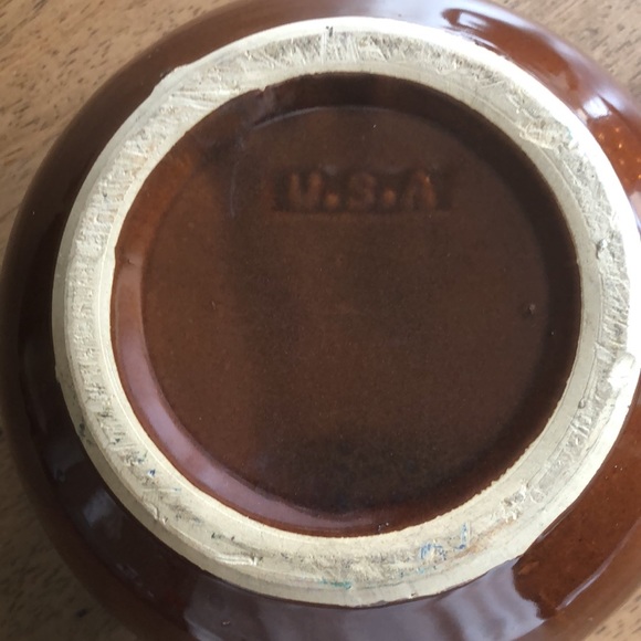 ANTIQUE WATT BEAN POT - Picture 5 of 6